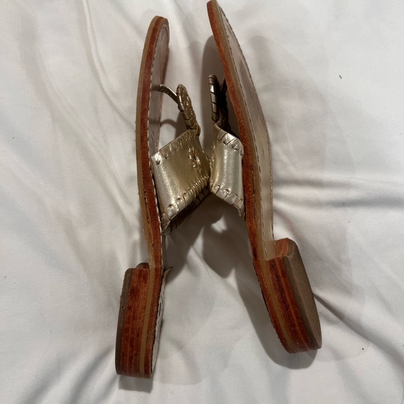 Jack Rogers Platinum Jacks Flat Sandals Size 8 Women’s - Picture 5 of 9